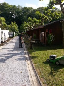 mantenimiento camping Jaizkibel Hondarribi