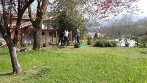 terreno garbiketa eta itxidura
