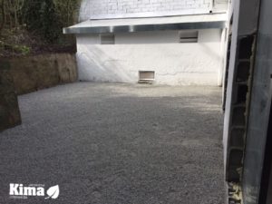Txingurri bulegoetako patioen dekorazioa